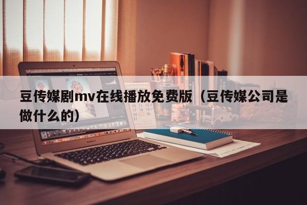 豆传媒剧mv在线播放免费版（豆传媒公司是做什么的）